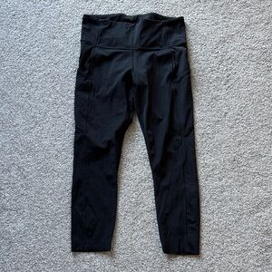 lululemon athletica Black High-Rise 23” Performance Leggings